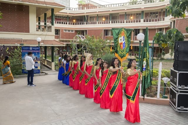 Bishop Cotton Women's Christian College Bangalore Valedictory photo 7